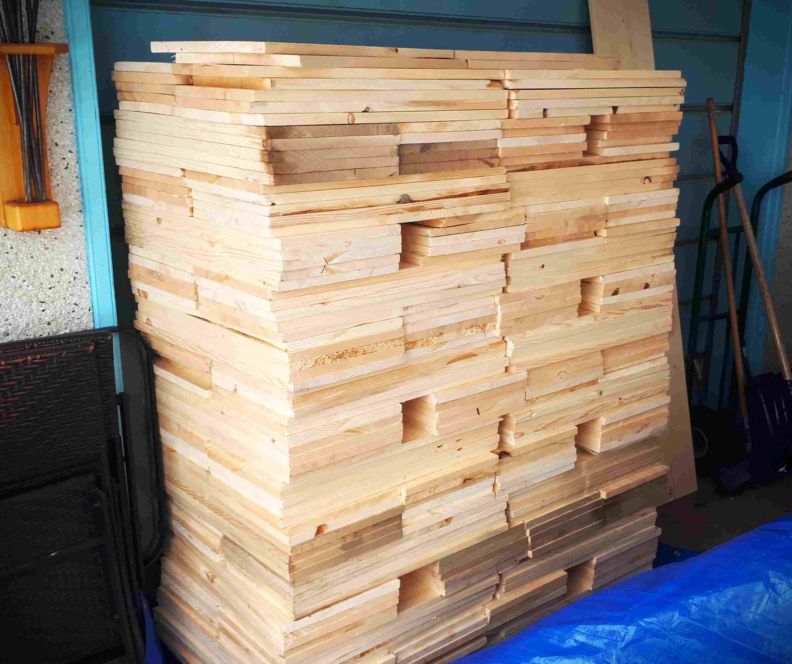 Beautiful wood supply to make beehive components