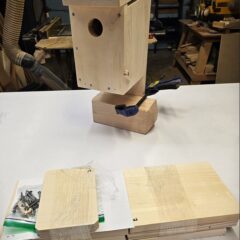 Bird House - Kit to be assembled - Tree Swallow Nesting House - Image 6